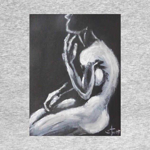 Shadow Figure 3 - Female Nude by CarmenT